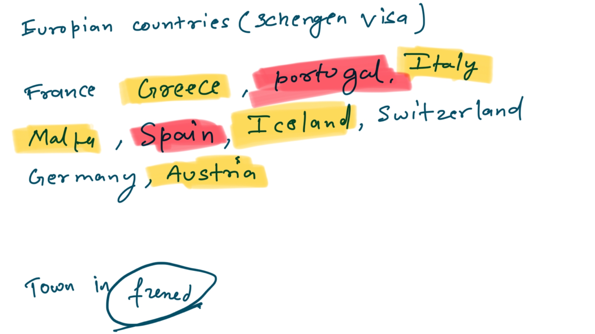 Follow-up handwritten notes from the early Japan pre-wedding planning stage